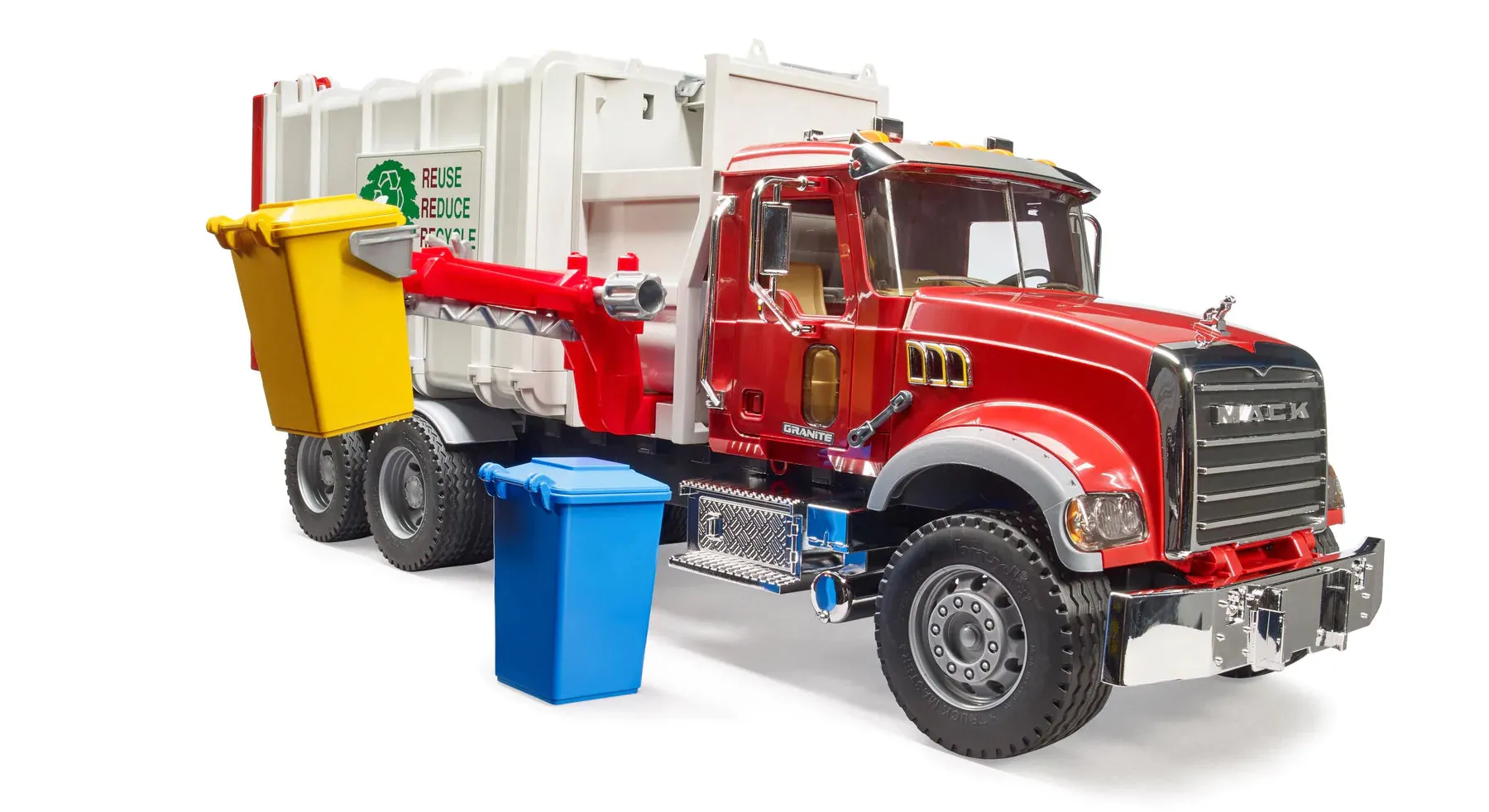 Bruder MACK Granite Side Loading Garbage Truck #02811