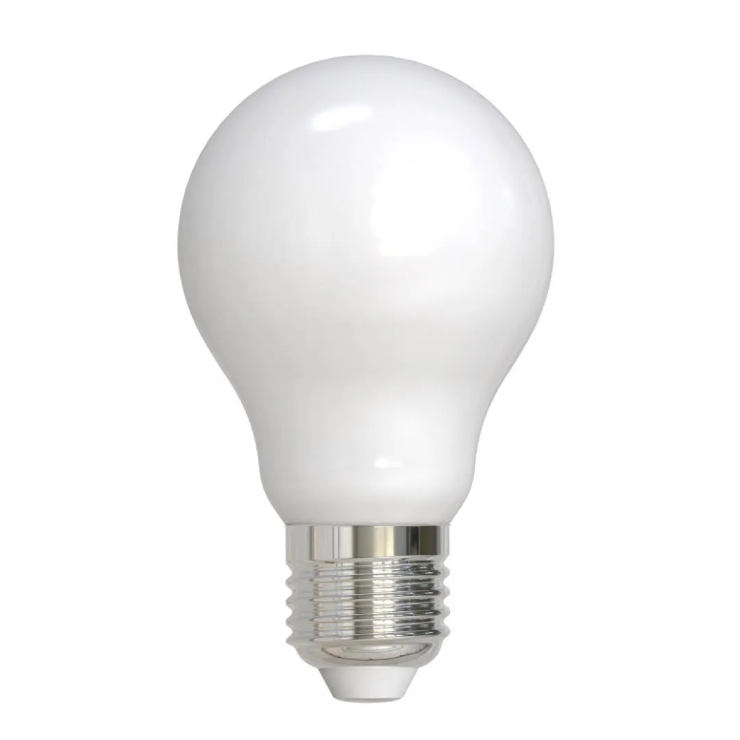 BULBRITE 776898 9 Watt A19 Filament - E26 Medium Base - 3000 Kelvin Warm White - 1100 Lumens - Milky - 120 Volt