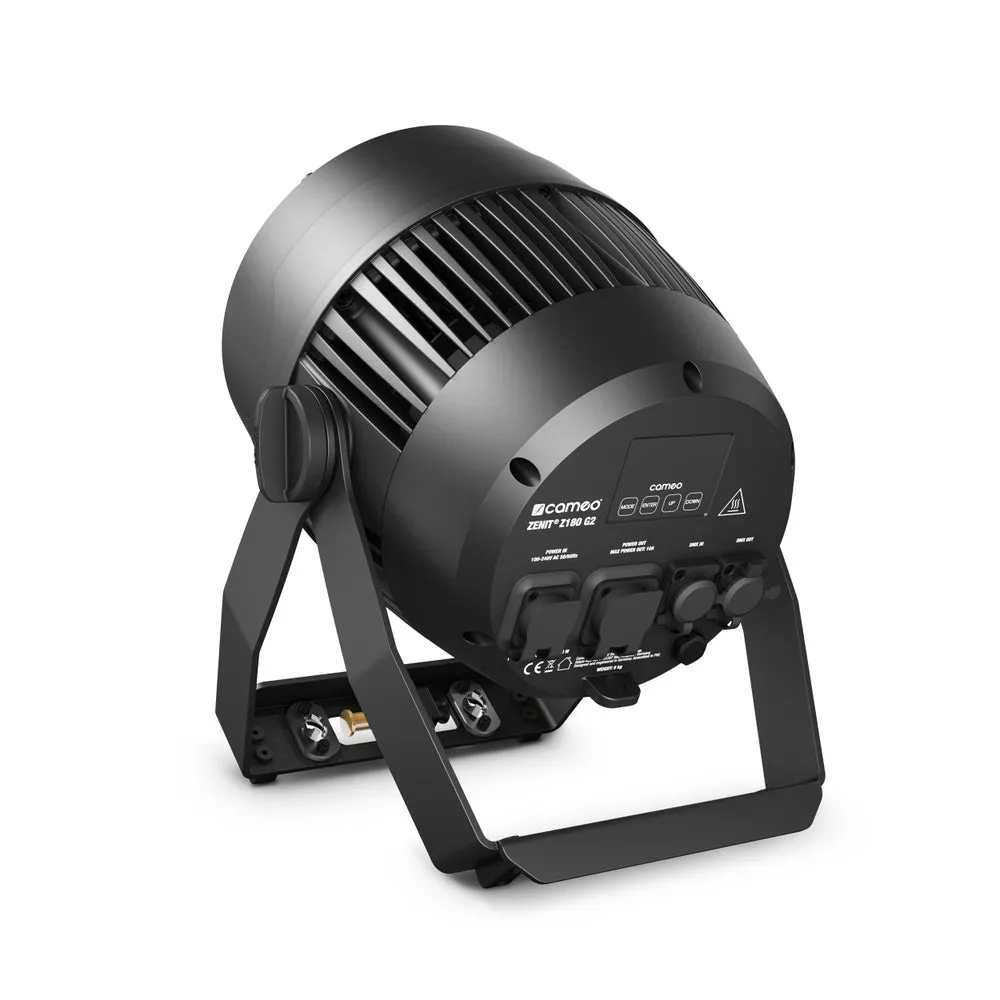 Cameo Pro ZENIT Z180 G2 Professional 180W RGBW COB Zoom PAR IP65