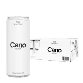 Cano Still Water Cans 330ml (Pack of 24) - FU936