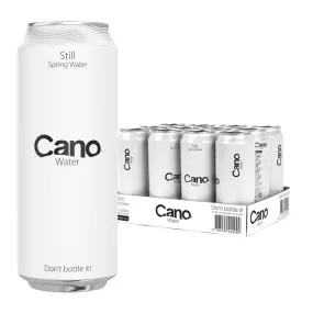 Cano Water Still Resealable 500ml (Pack of 12) - FU938