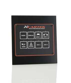 Cartek 8 Channel Power Distribution Panel