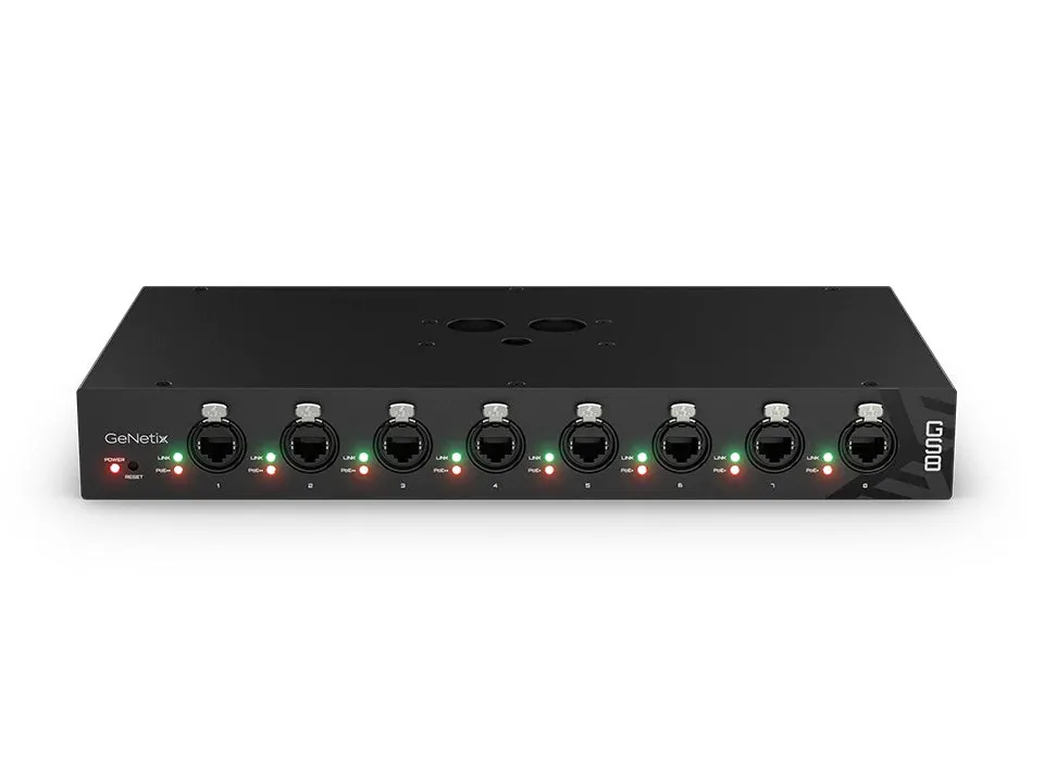 Chamsys GENETIX-GS8 8-Port Unmanaged Gigabit POE Network Switch