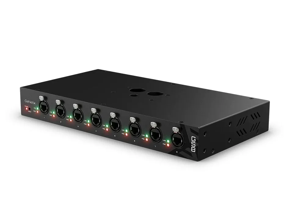 Chamsys GENETIX-GS8 8-Port Unmanaged Gigabit POE Network Switch