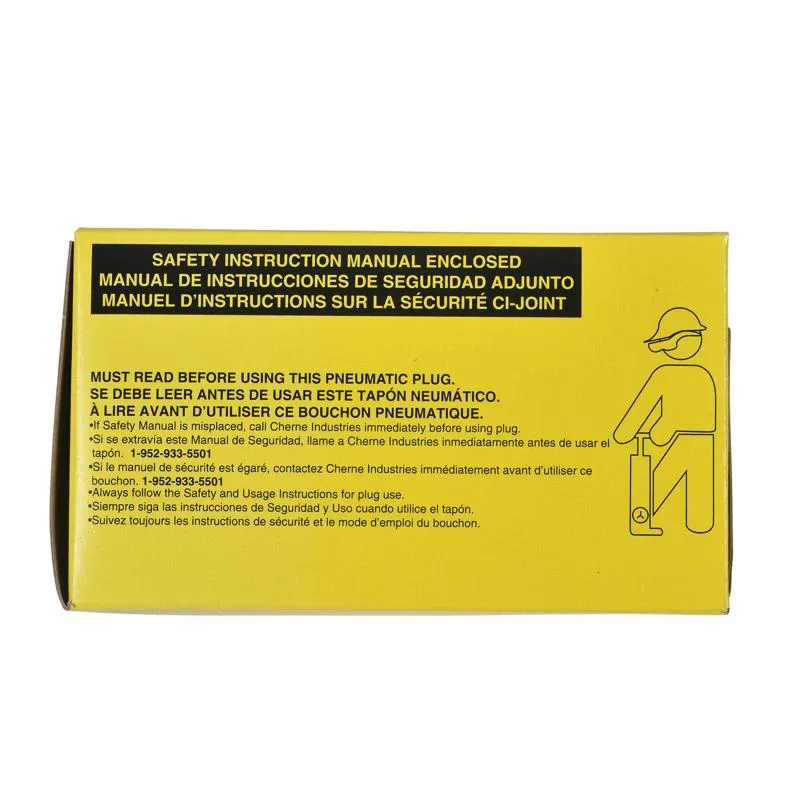 Cherne ® 2-1/2" Single-Size Plumbing Test-Ball ® Plug