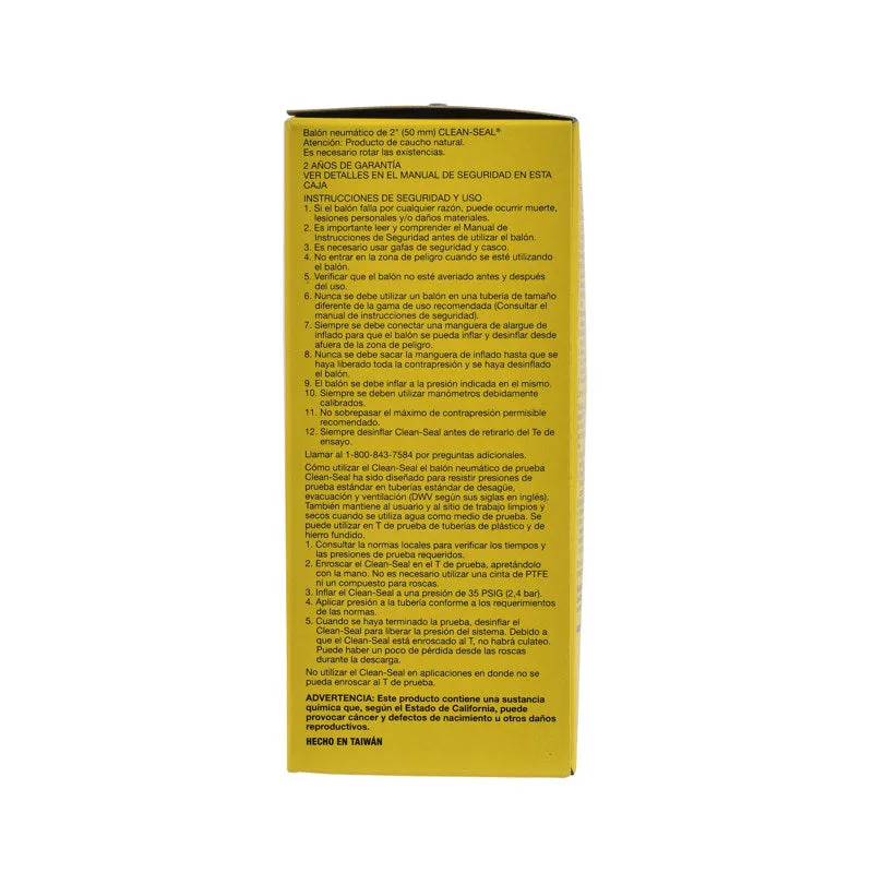 Cherne® 271705 2 IN. CLEAN-SEAL® PLUG