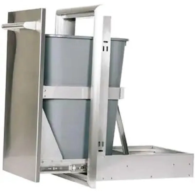 Coyote 14" Roll-Out Single Trash / Recycle Bin
