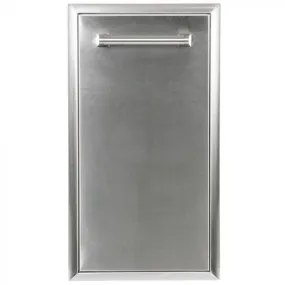 Coyote CSTC Stainless Steel Single Pull Out Trash & Recycle Drawer