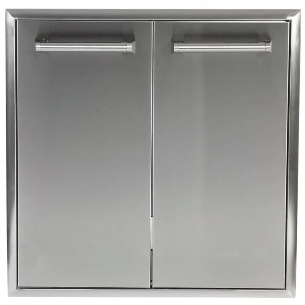 Coyote CTC Stainless Steel 26.75x26.25-Inch Dual Pull Out Trash And Recycle
