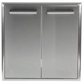 Coyote CTC Stainless Steel 26.75x26.25-Inch Dual Pull Out Trash And Recycle