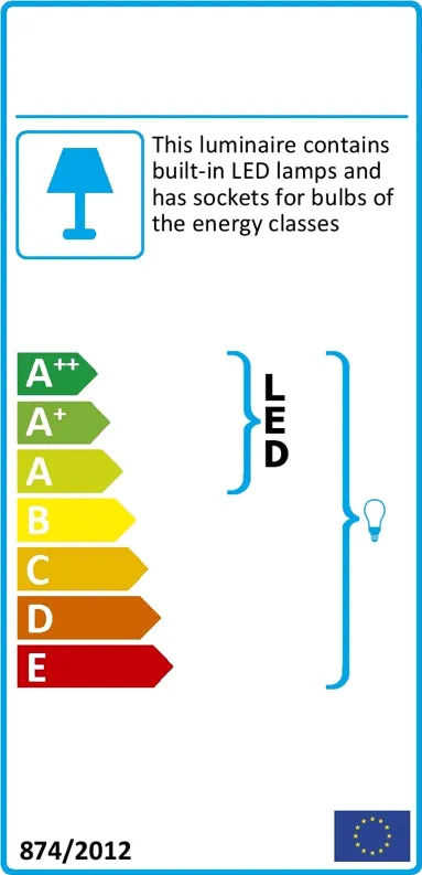 Crescent LED Picture Light - OPTIONS