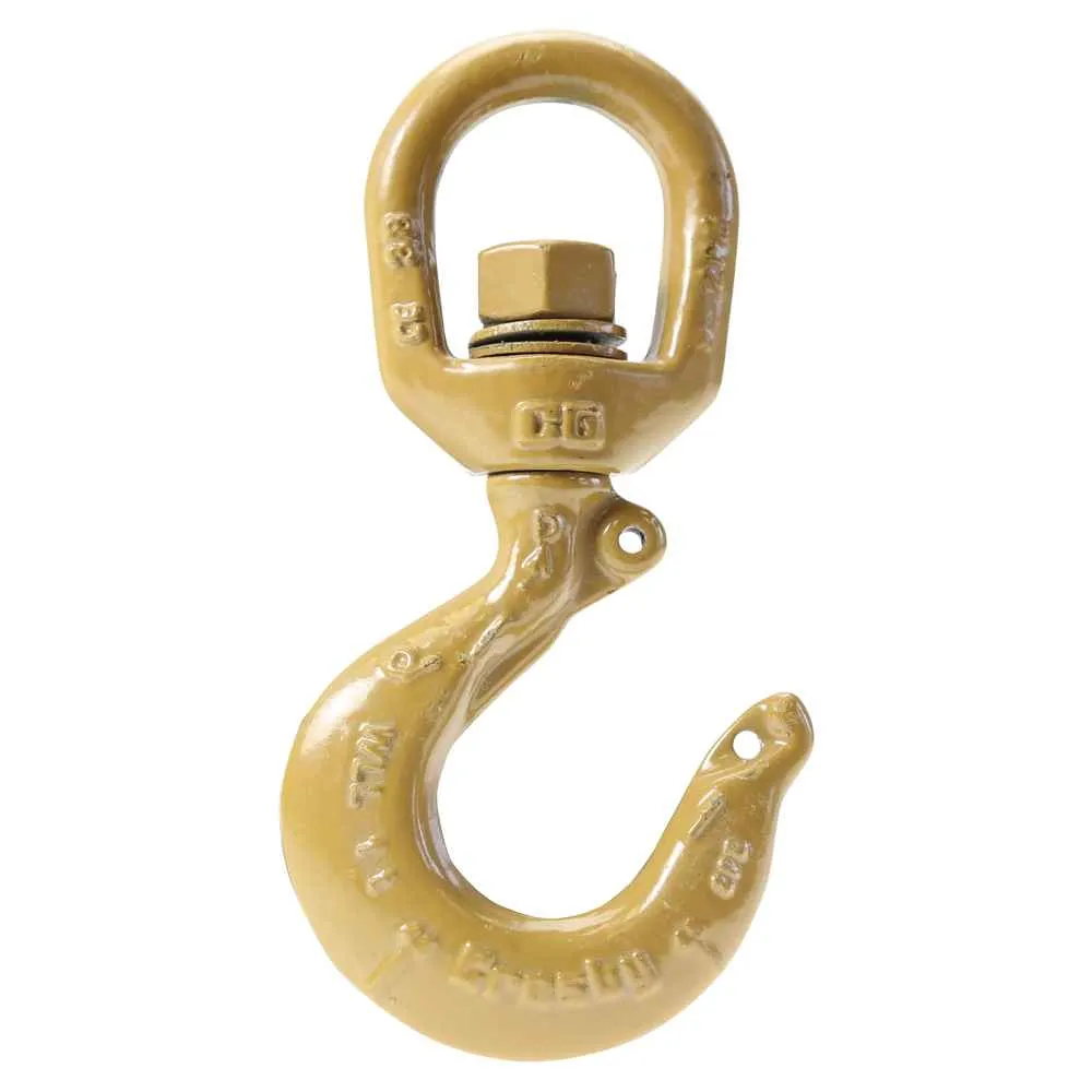 Crosby®  S-322AN 1 Ton Alloy Swivel Eye Hook - 1048807