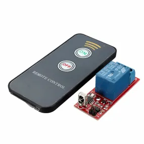 DC 12V 1 Channel Relay Module Infrared IR Remote Switch Control