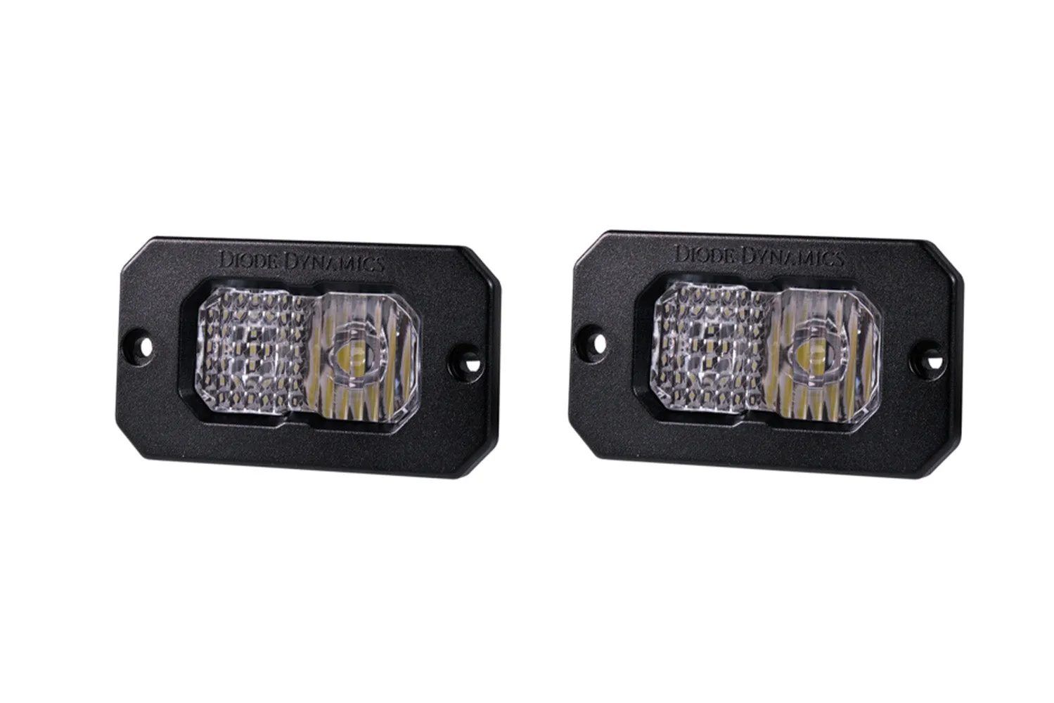 Diode Dynamcs - Stage Series 2in LED Pod Pro White Combo Flush WBL (pair)