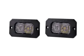 Diode Dynamcs - Stage Series 2in LED Pod Pro White Combo Flush WBL (pair)