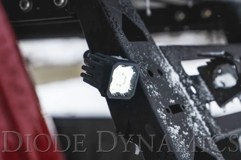Diode Dynamics Stage Series C1 LED Pod Sport - White Flood Standard ABL (Pair)