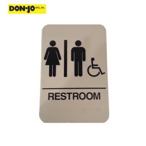Don-Jo - HS 9050 32 - ADA Sign