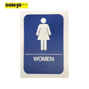 Don-Jo - HS 9070 04 - ADA Sign