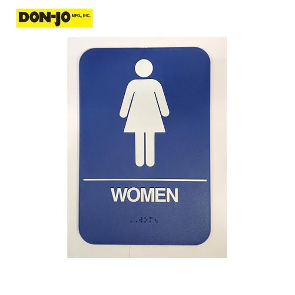 Don-Jo - HS 9070 04 - ADA Sign