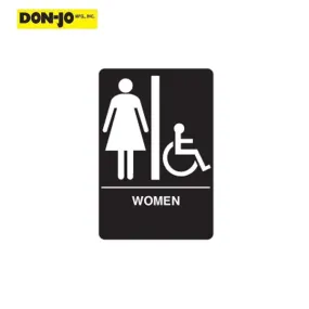 Don-Jo - HS 9090 05 - ADA Sign