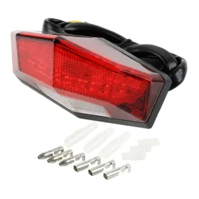 DRC "EDGE2" TAIL LIGHT RED-LENS