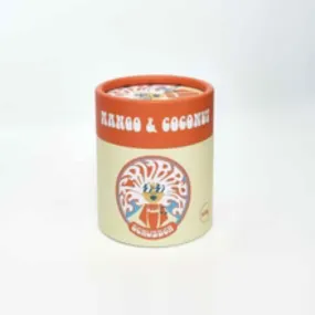 Dry Shampoo Powder, Mango & Coconut, Scrubber