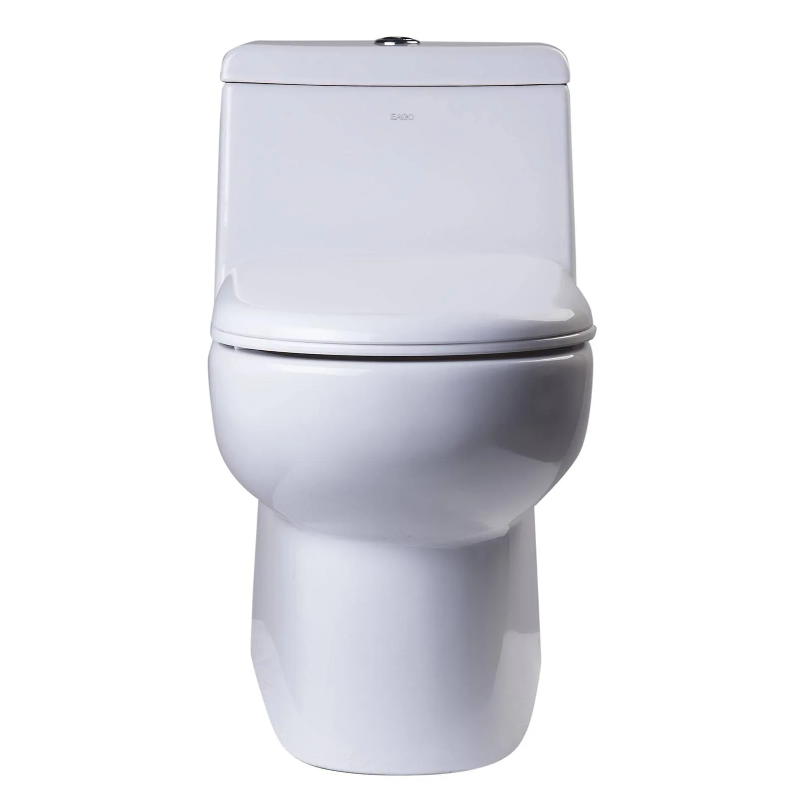 Eago TB351 Dual Flush One Piece High Efficiency Low Flush Ceramic Toilet