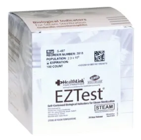 EZTest® Sterilization Biological Indicator Vial Steam - EDM 3 LLC  Mfr# 3917