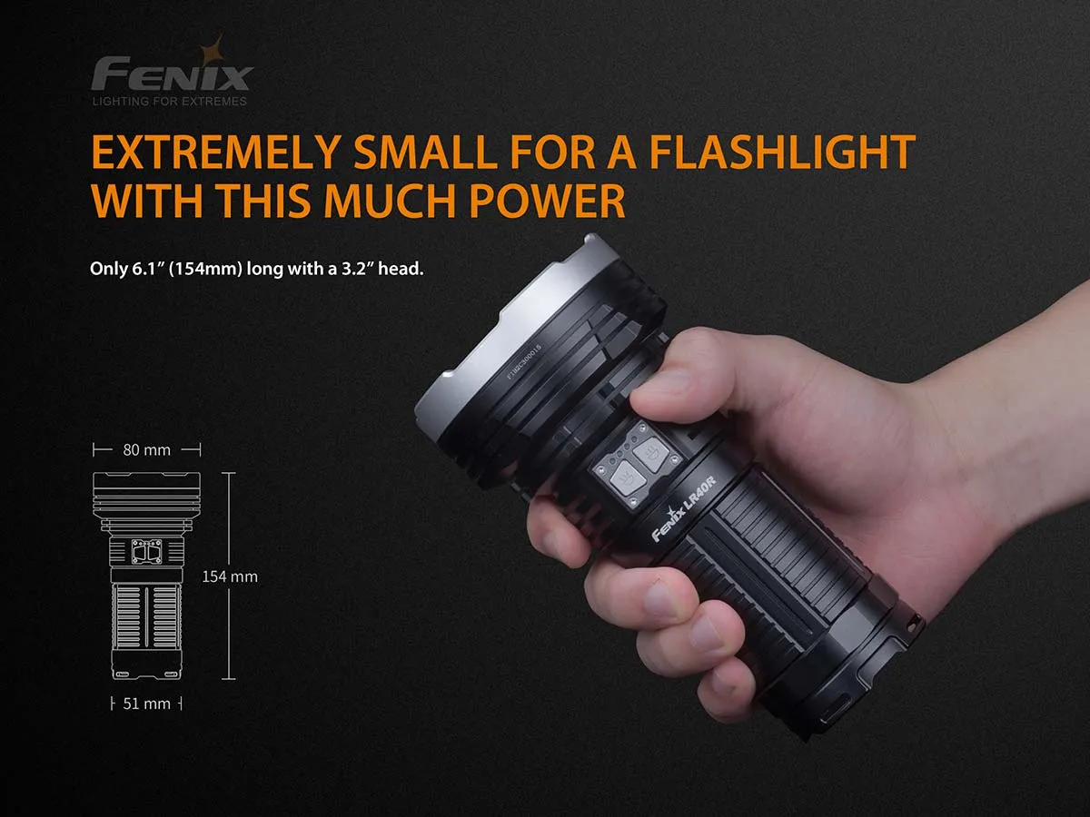 FENIX LR40R 12000 LUMEN FLASHLIGHT