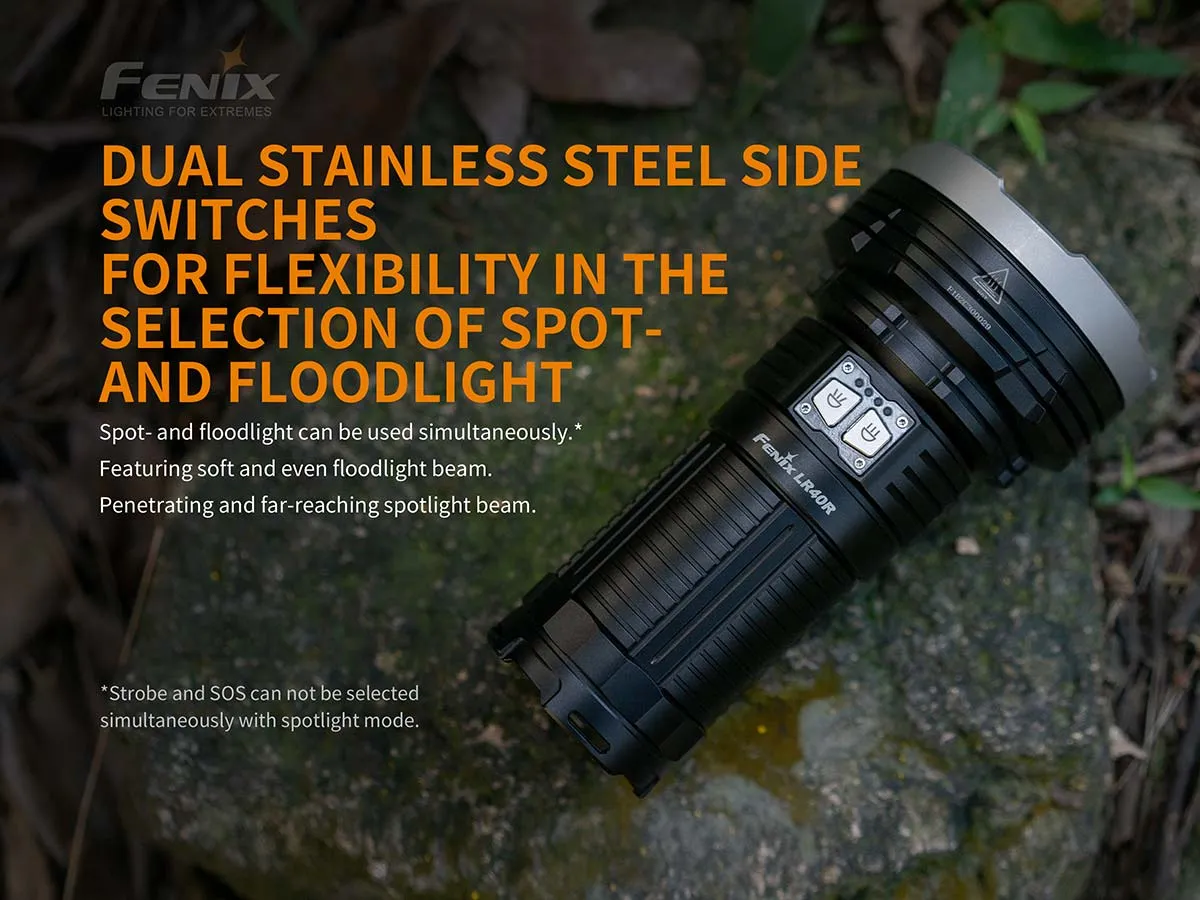 FENIX LR40R 12000 LUMEN FLASHLIGHT