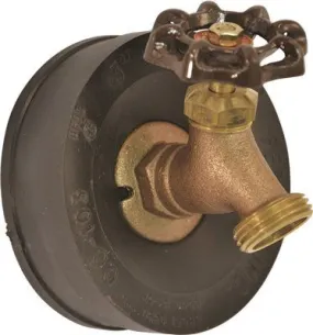 Fernco Reusable Cap With Hose Bibb' 3 In.