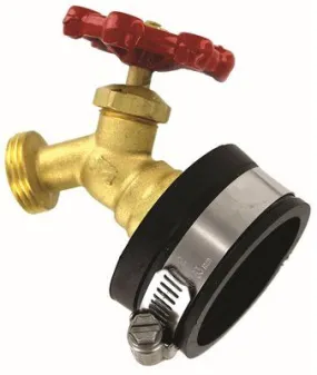 Fernco Reusable Cap With Hose Bibb' 4 In.