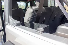 Fishbone JLU Wheel Well Storage Bins - 4 Door