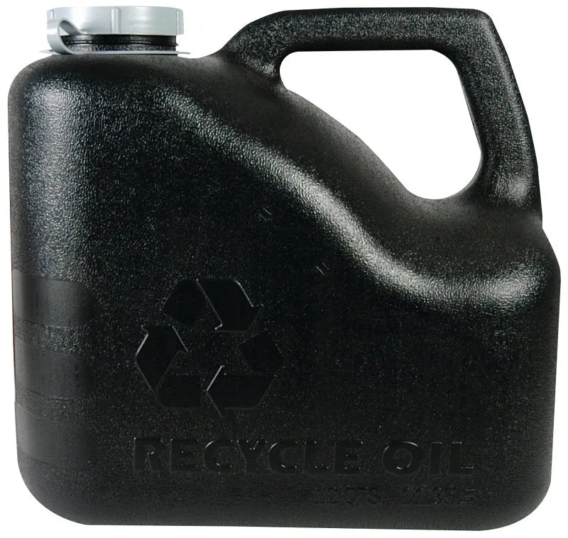 FloTool 11849 Oil Recycle Can, Black :EA: QUANTITY: 1
