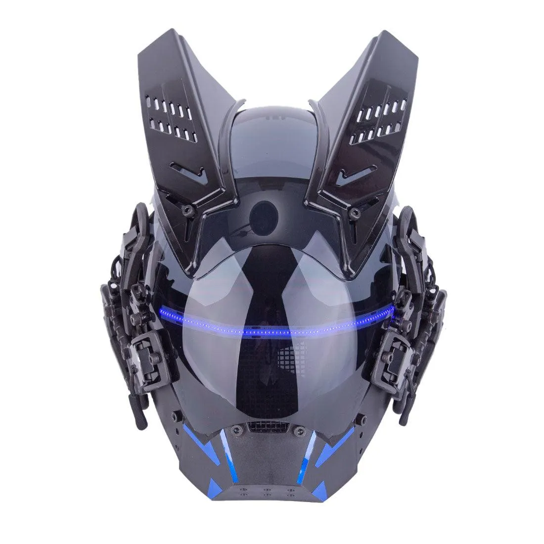 Future Warrior Cyberpunk LED Helmet Mask (LEDs available in 7 colors)