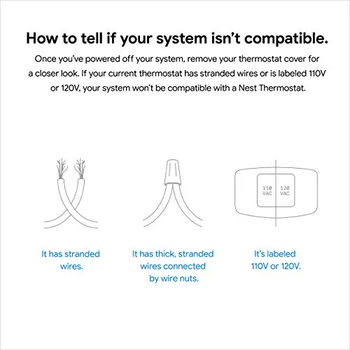 Google Nest Thermostat - Smart Thermostat for Home - Programmable Wifi Thermostat - Sand