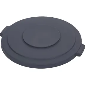 Gray Lid (#34103323) for the Carlisle® Bronco™ 32 Gallon Trash Containers - Case of 4