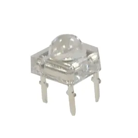 Green Super Flux 5mm Water Clear LED - 80° - 1350mCd