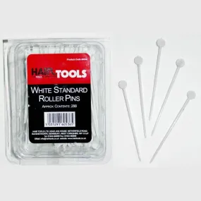 Hair Tools White Standard Roller Pins