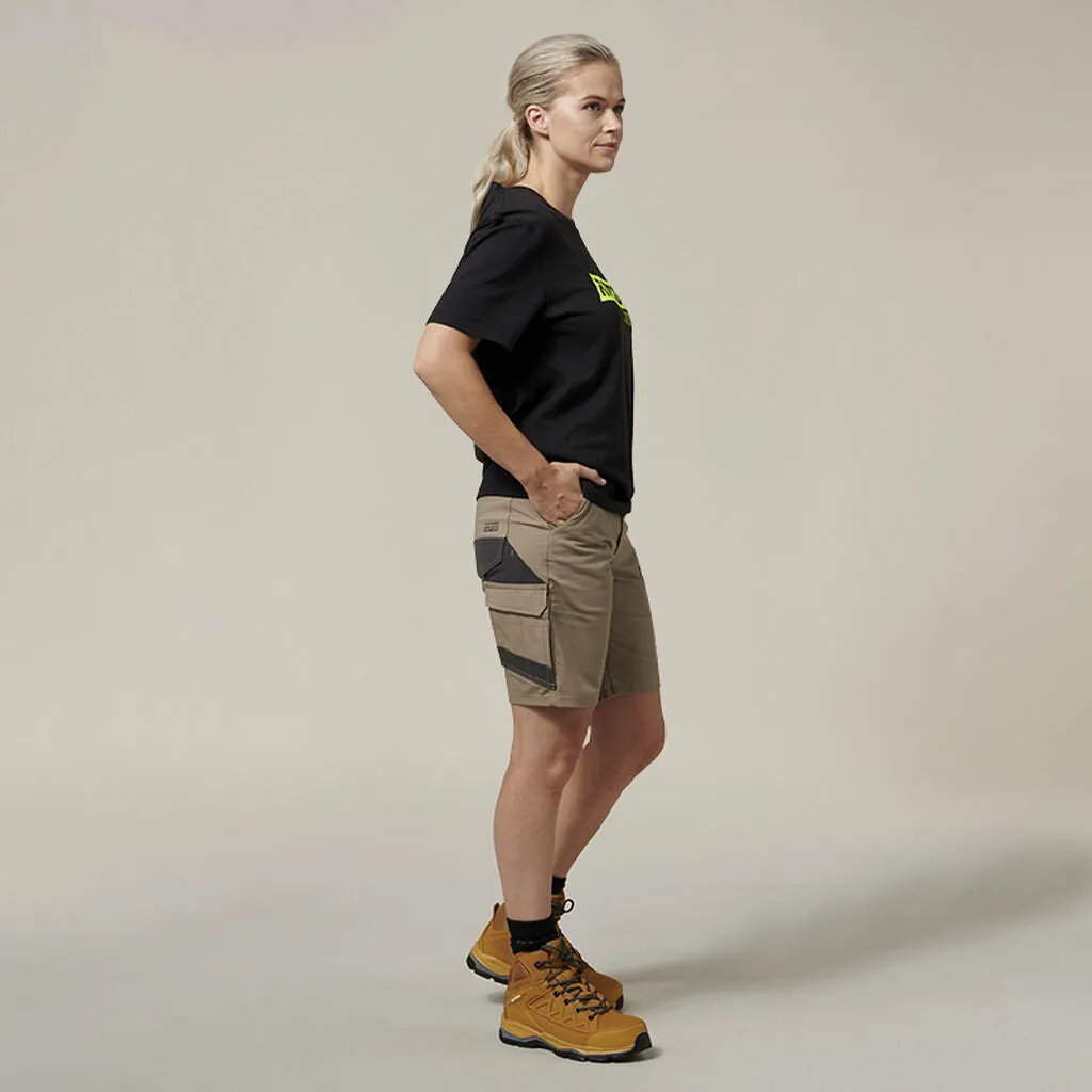 Hard Yakka Women's Raptor Mid Short (Y08228)