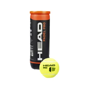 Head 3B Padel Pro Balls - Cans of 3 Balls