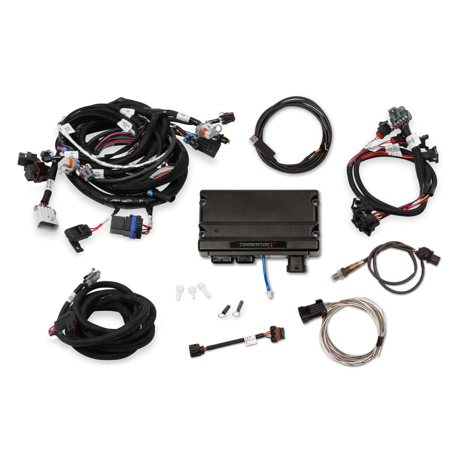 Holley EFI Terminator X Engine Control Module - Wiring Harness - 24x Reluctor Wheel - GM LS-Series