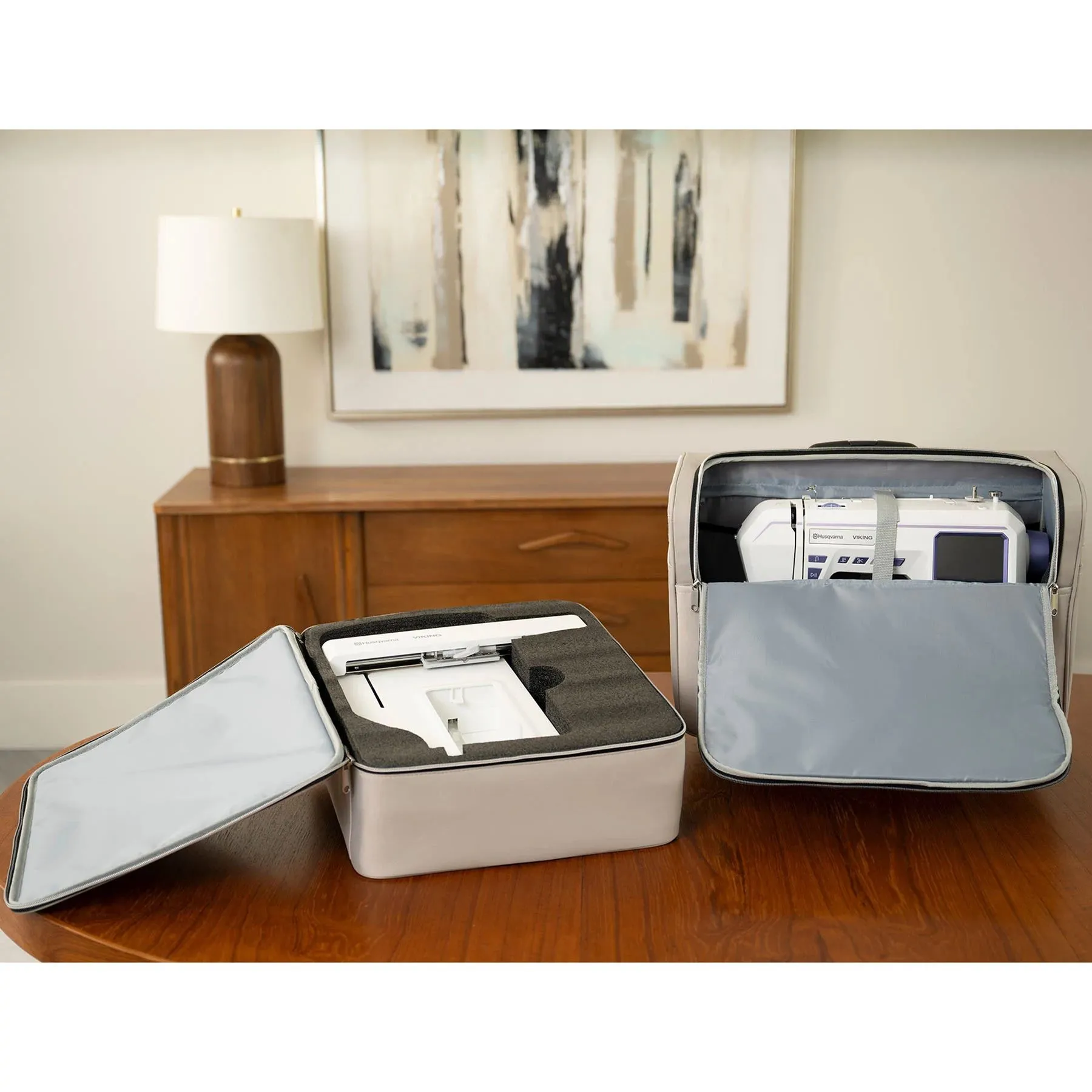 HUSQVARNA® VIKING® Machine & Embroidery Unit Luggage Set