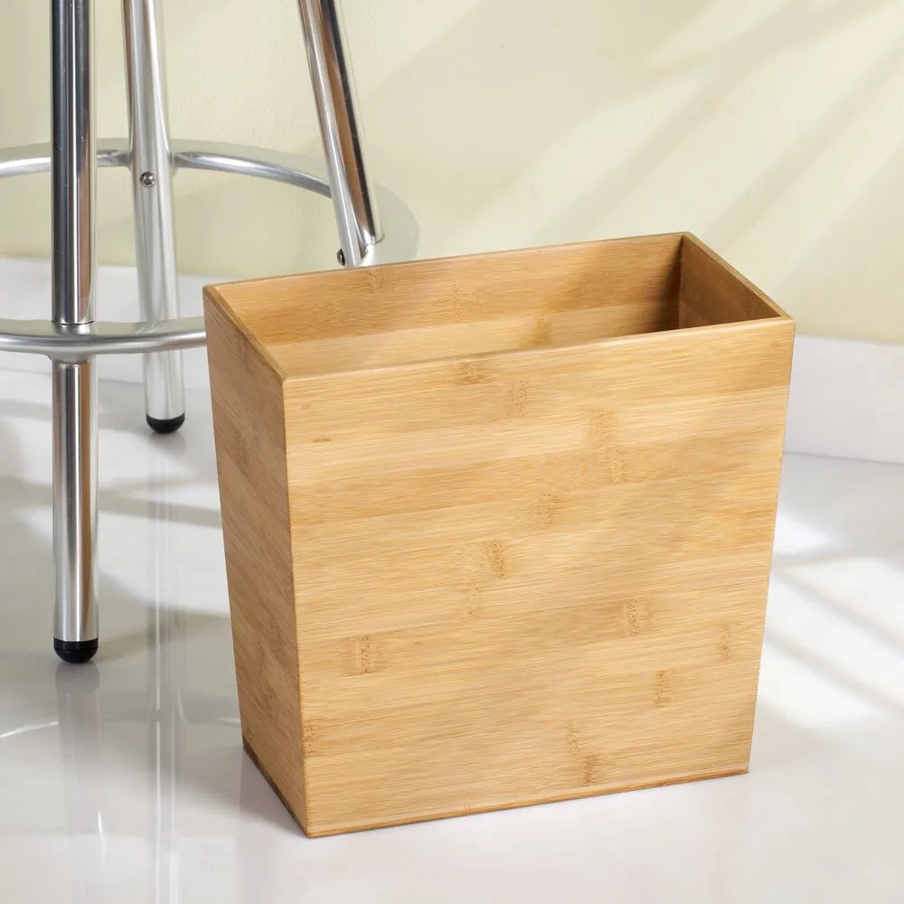 iDesign Formbu Rectangular Waste Can in Natural