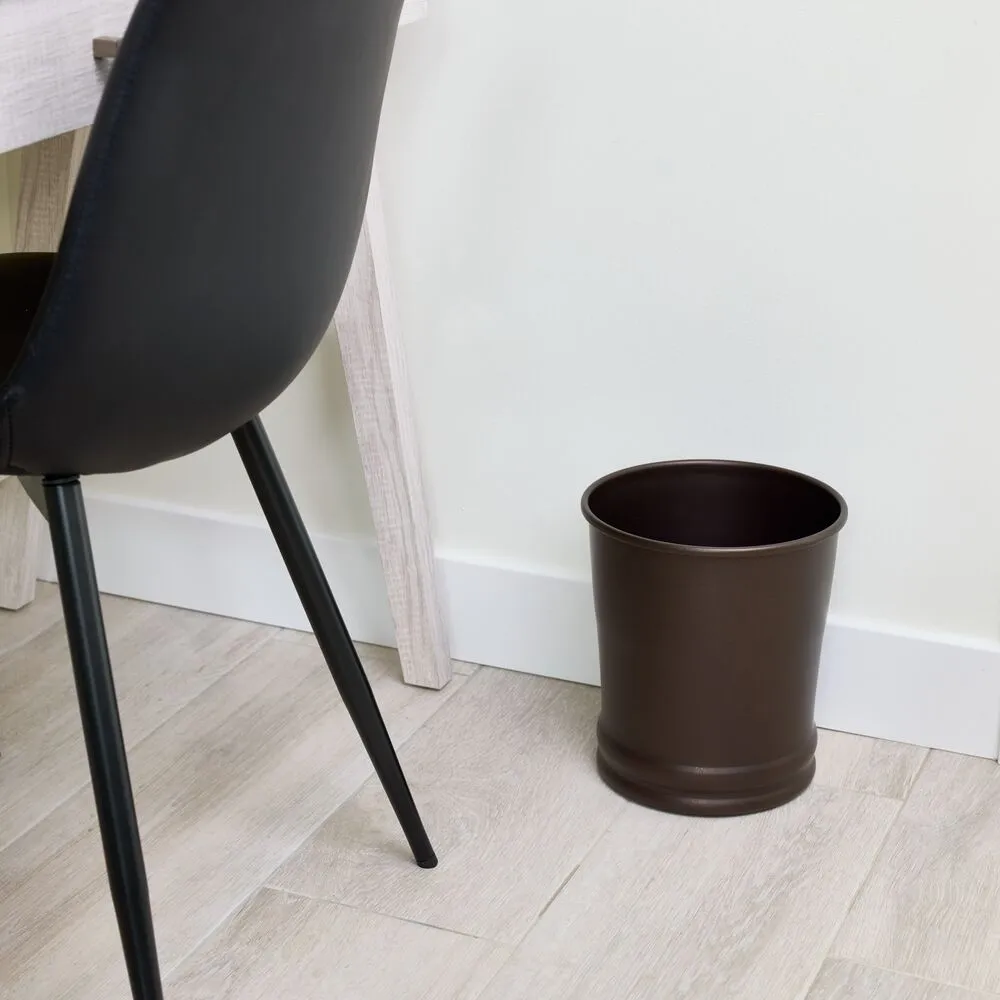 iDesign Olivia Trash Can in Bronze