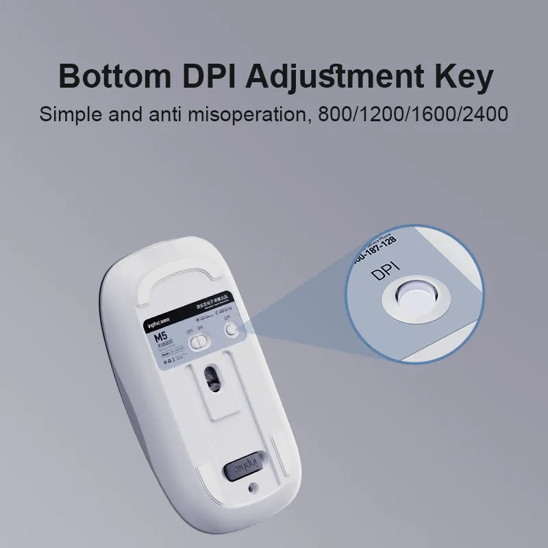 inphic® M5 Ⅱ Ultrathin 2.4G Wireless Mouse
