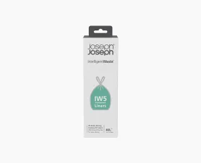 IW5 40L Clear Bin Liners