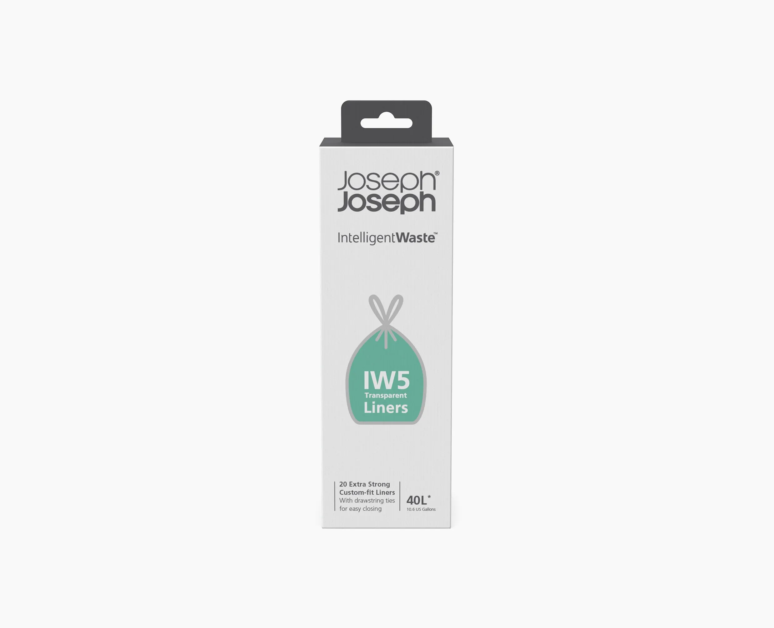 IW5 40L Clear Bin Liners