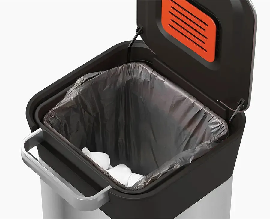 IW5 40L Grey Bin Liners