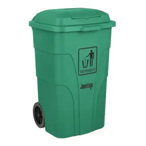 Jantex 120Ltr Wheelie Bin with Foot Pedal Green - HC924